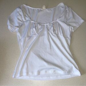 Cute white top